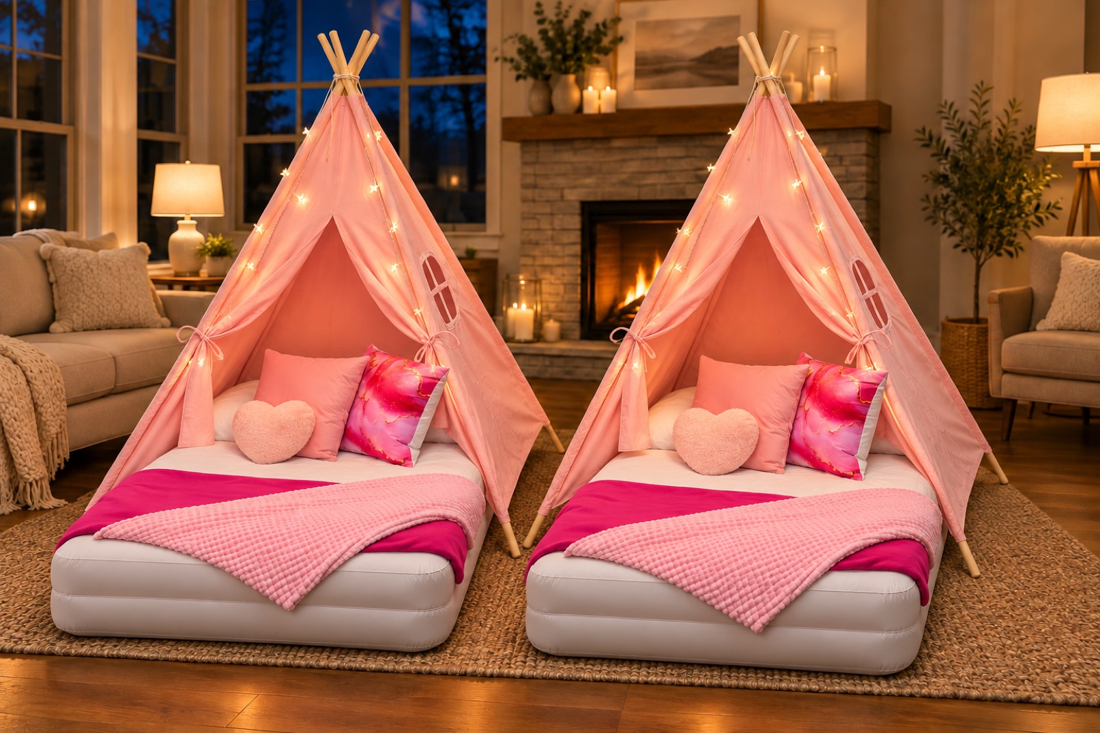 Pretty in Pink twin air mattresses
